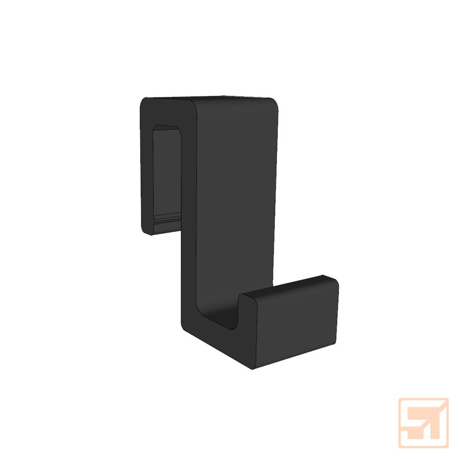 Haczyk na szybę prysznicową 8mm